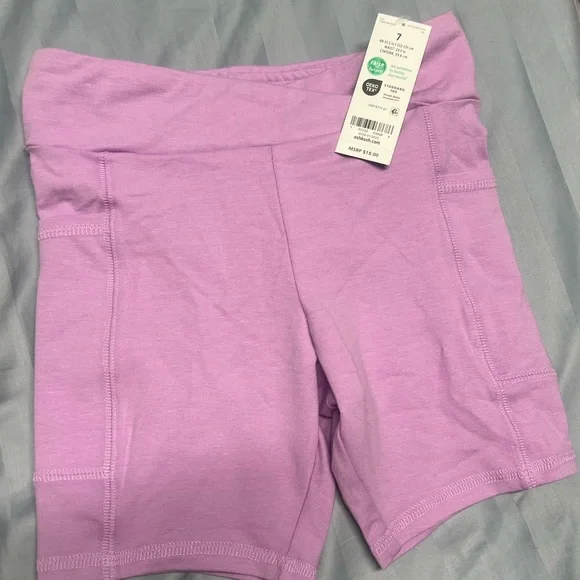 OshKosh B'gosh Lavender Bike Shorts - Picture 1 of 4